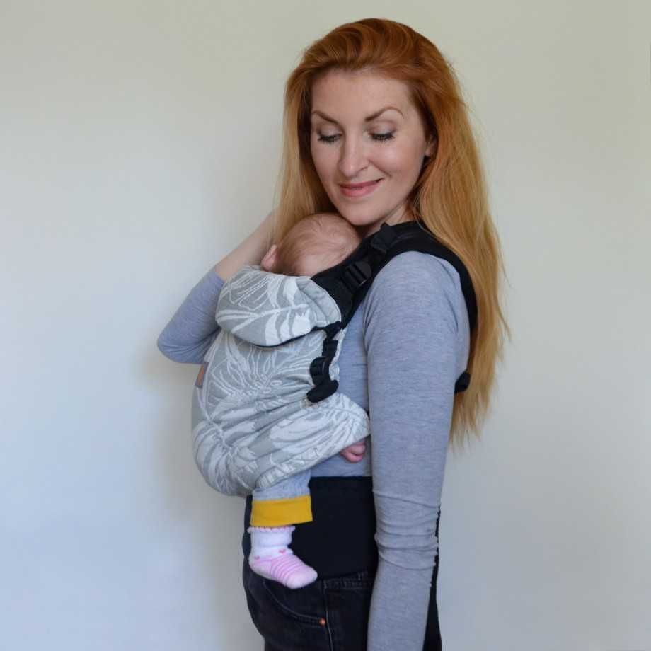 От 2+ месеца | Ергономична раница за бебе Nashsling Combi (100% памук)
