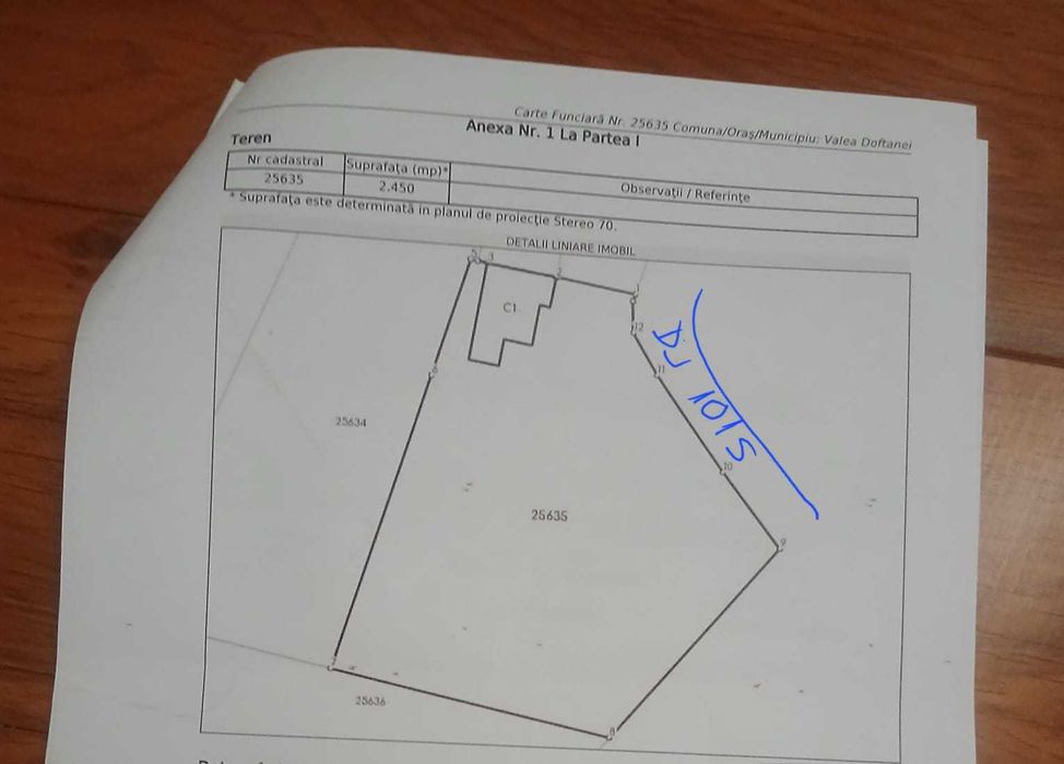 Teren de vânzare în Valea Doftanei