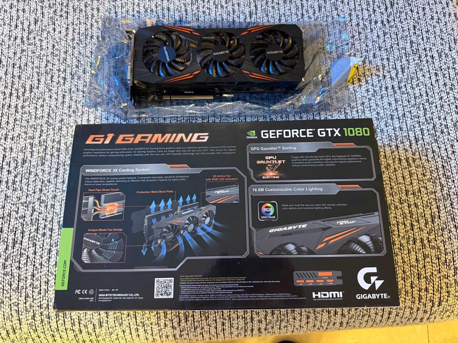 Placa video Gigabyte GTX 1080 G1 Gaming