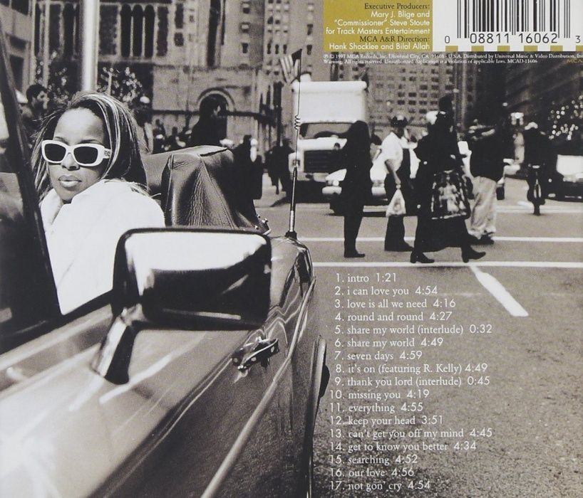 CD original sigilat Mary J. Blige ‎– Share My World
