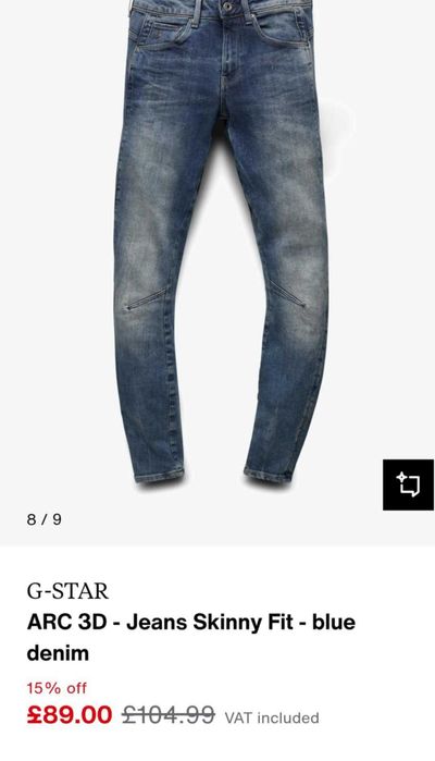G-STAR RAW Нови оригинални дамски дънки
