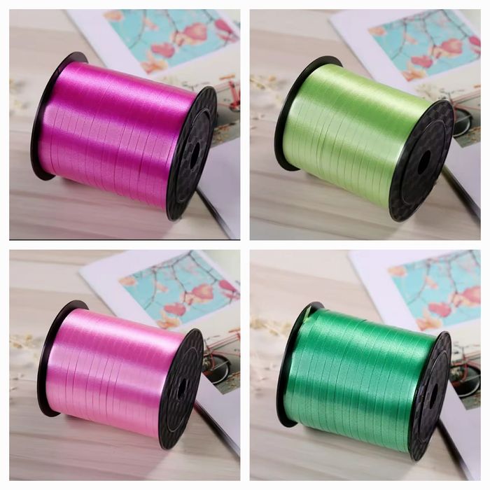 Рафия, лента за опаковане, панделка за балони, украса, декорация