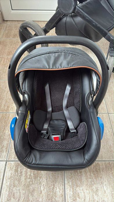Carucior Krausman Topaz Lux Black 3 in 1
