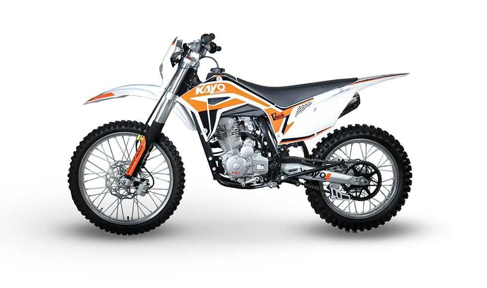Motocicleta cross enduro offroad Kayo T2 250CC 4T (ROTI 21" - 18")