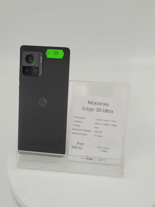 Motorola Edge 30 Ultra 256GB 12GB+4GB Garantie 24 Luni CashBox