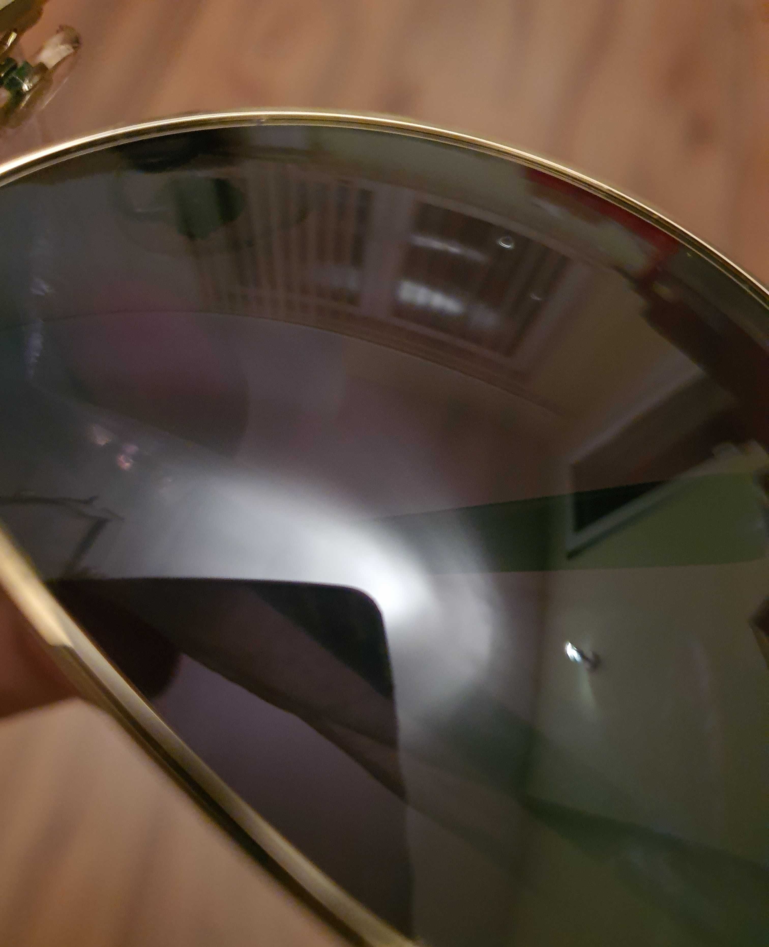 Авиатор поляризирани златни слънчеви очила Долче Габана Dolce DG 2К Av