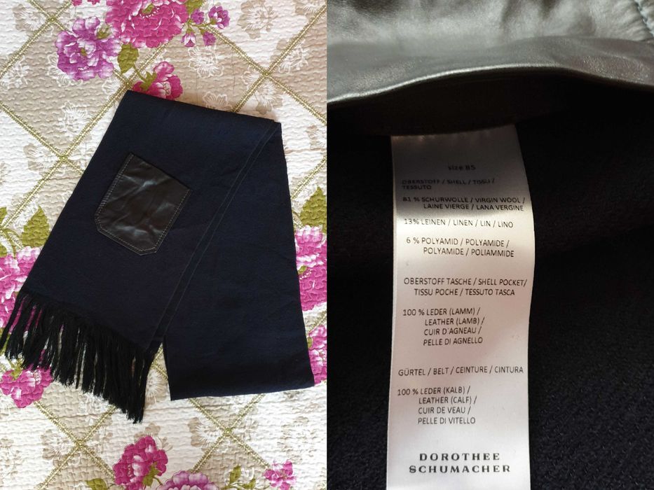 Fular casmir camel navy D. Schumacher Barisal