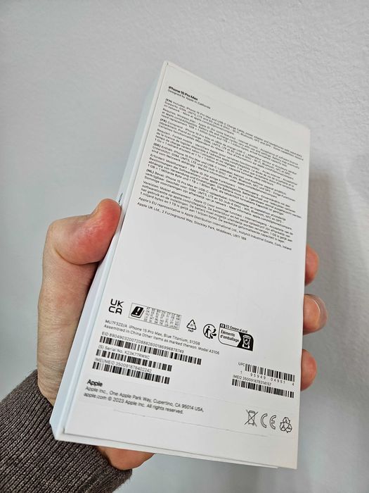 iPhone 15 Pro Max, 512 gb, nou la cutie, Garantie.