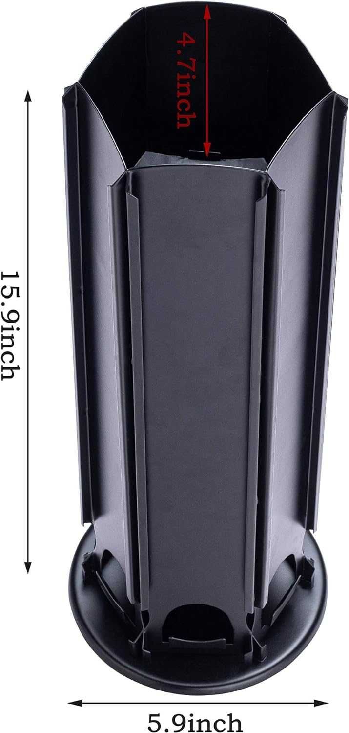 Suport rotativ pentru 50+ capsule Nespresso Vertuoline in negru
