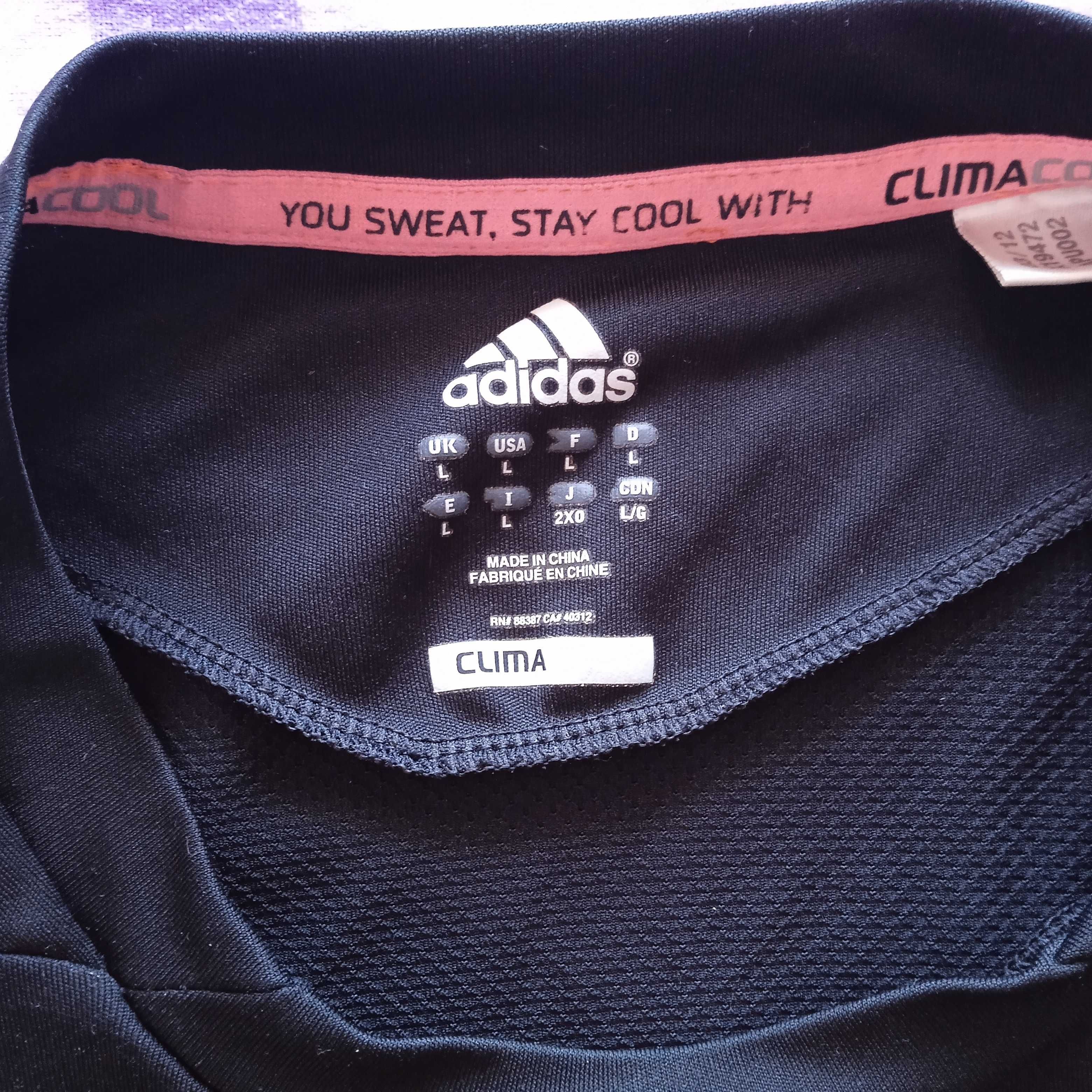 ADIDAS CLIMACOOL L КАТО НОВА оригинална тениска Адидас фланелка jersey