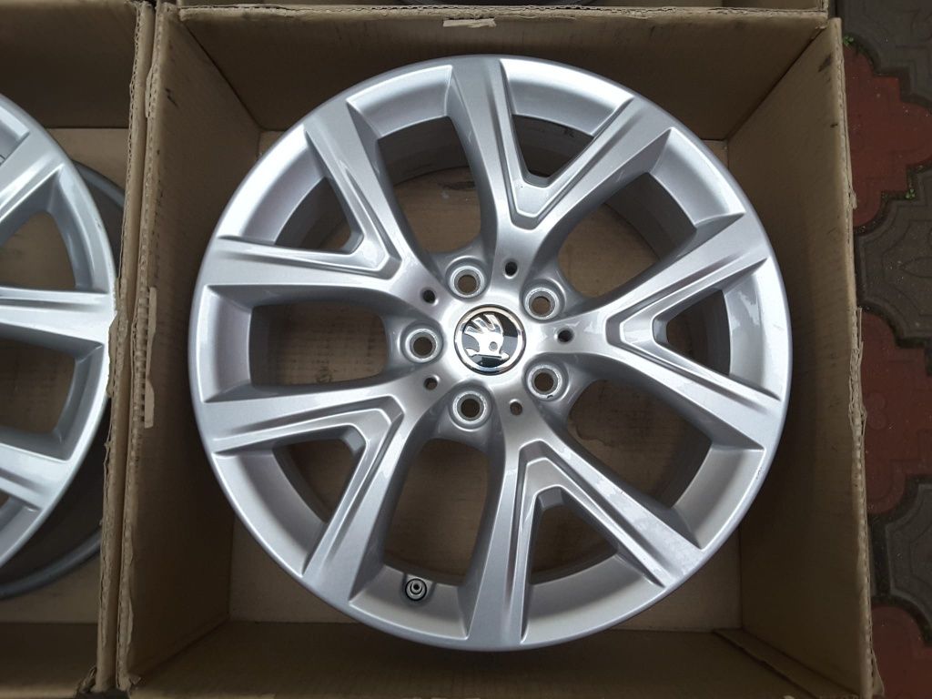 jante aliaj 17; 5x112; Skoda Karoq, Superb, Scout,  Octavia 2, 3, 4