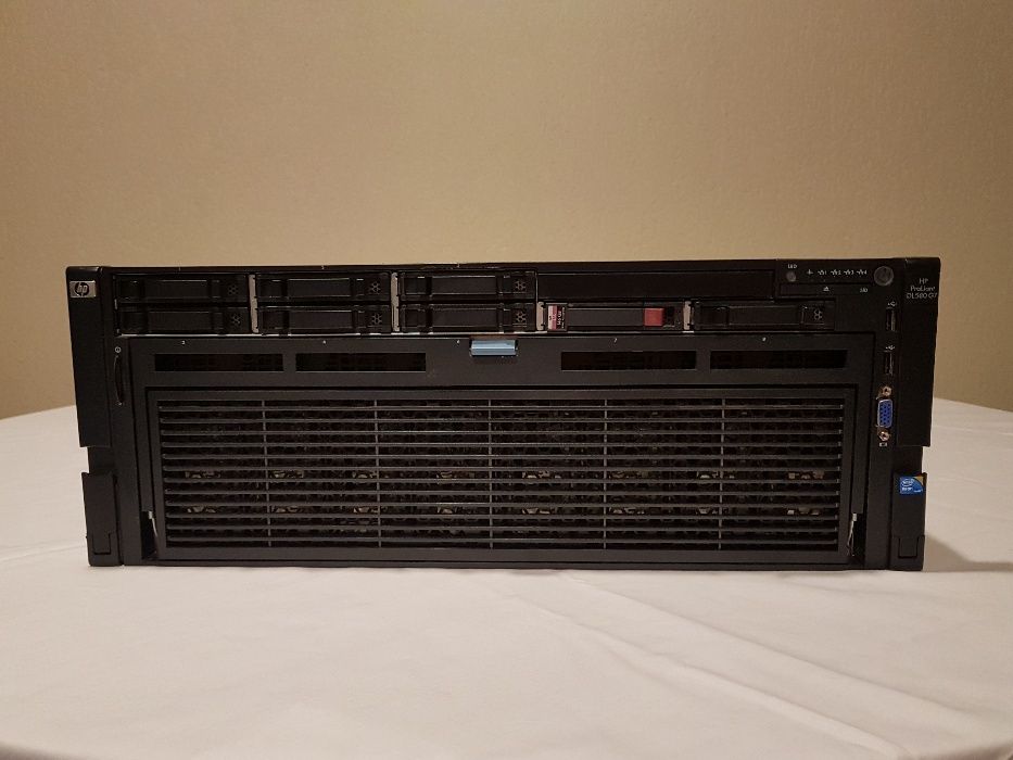 Server Xeon HP ProLiant DL580 G7, 4 x 10 Cores, 64 GB Ram, SSD 128