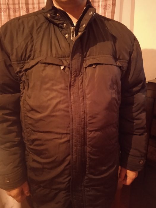 Куртка мужская большого размера  зимняя теплая