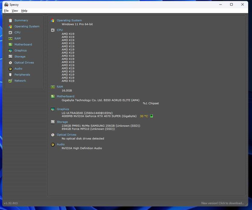 Gaming компютър Gigabyte B550 Aorus Elite (AM4) , 5700x, 16GB