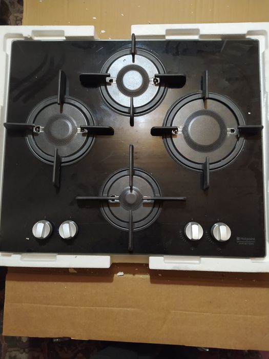 Продам врезную газ плиту бу в рабочем состоянии