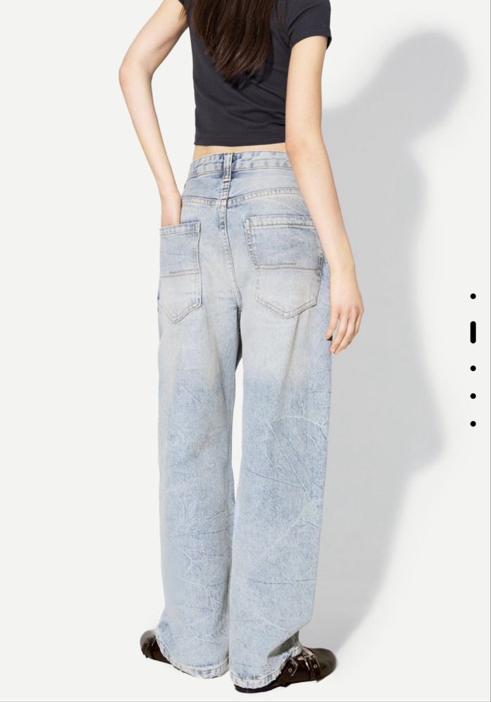 Продаю baggy джинсы bershka в хорошем состоянии