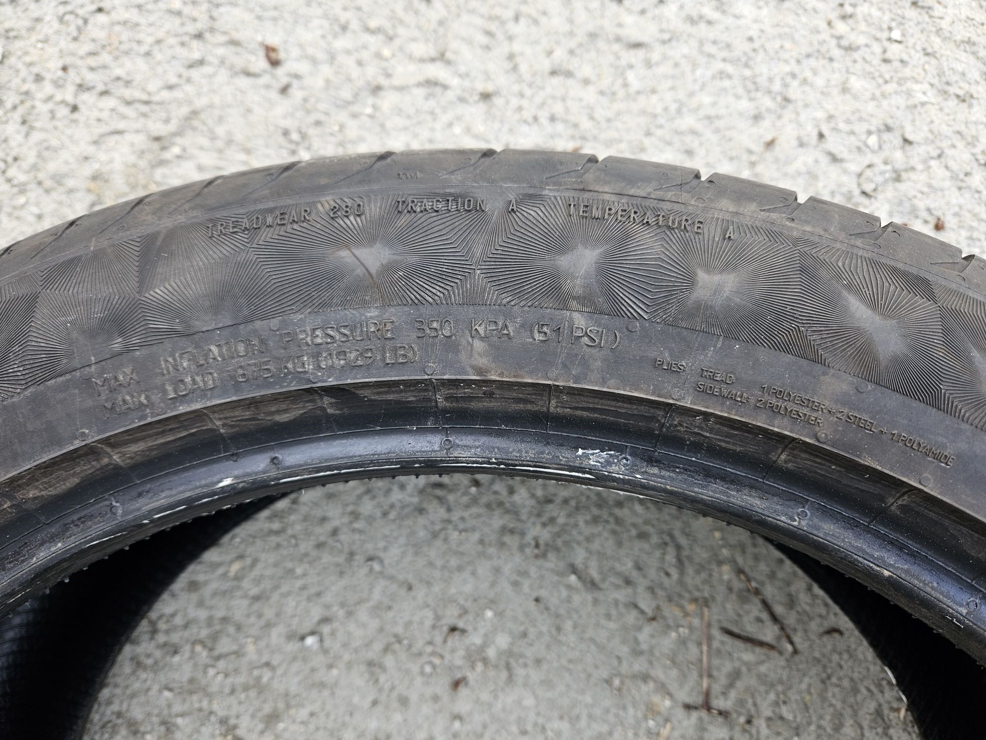 4бр. Летни гуми CONTINENTAL  Premium CONTACT 6 245/45 R20 103V XL