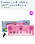 Детска йоника с микрофон и светлинни ефекти