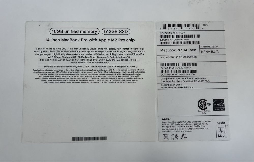 Apple MacBook Pro М2 Pro 14-inch 2023 года в идеальном состояние