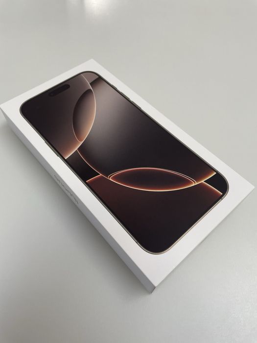 iPhone 16 Pro 128 Desert Dual sim yangi ochilmagan