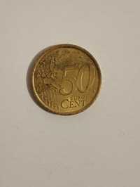 Moneda 50 euro centi din 2002