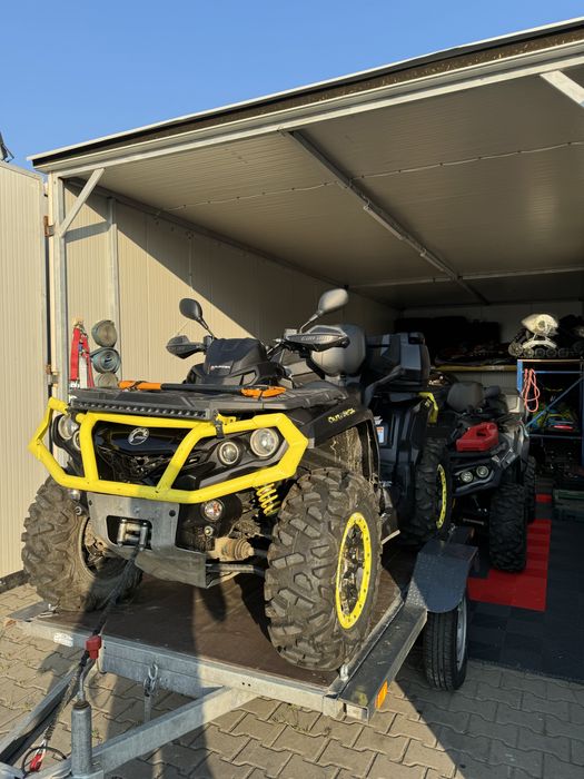 Atv Can am outlander max 650 xtp 2020 si remorca