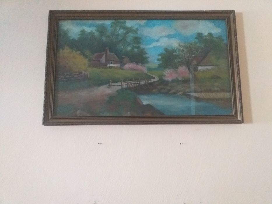 Pictura pe carton diferite compoziții mărimi diferite pictură in ulei