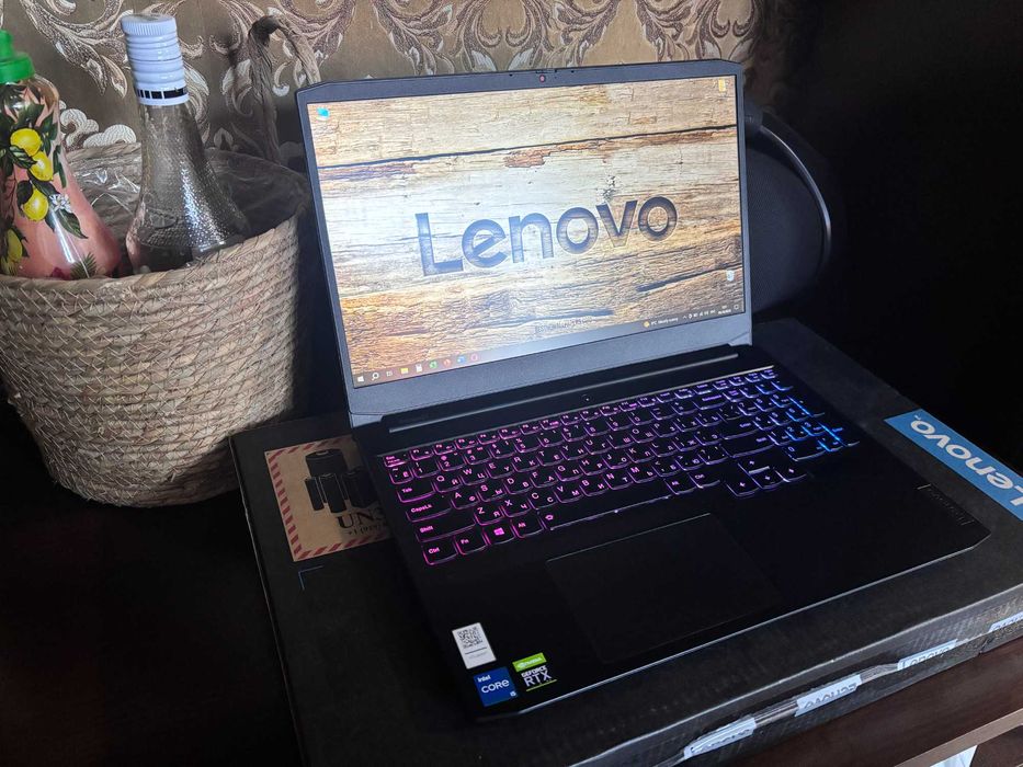 Леново гейминг. i5 11300h. RTX 3050. Ram 8gb. Ssd 512gb