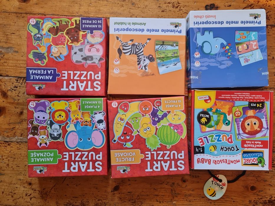 Lot puzzle 1-3 ani