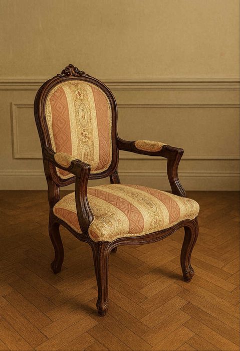 Антикварен детски кресло / стол – стил Louis XV