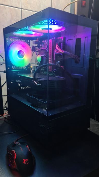 Unitate PC Gaming i5 10400F video 8GB RX 580 16GB RAM SSD