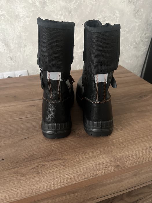 Сапоги рабочие кожаные