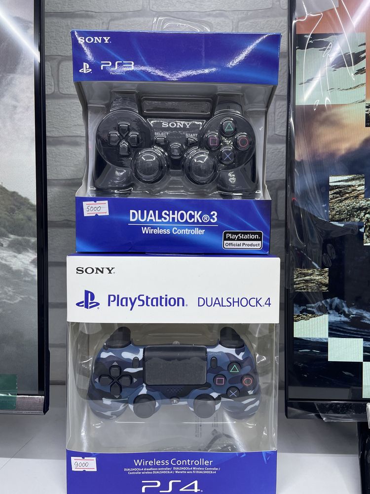 Джостик PS4 и PS3 новые