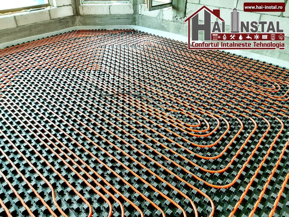 Incalzire in pardoseala producator premium firma cu montaj 130lei mp