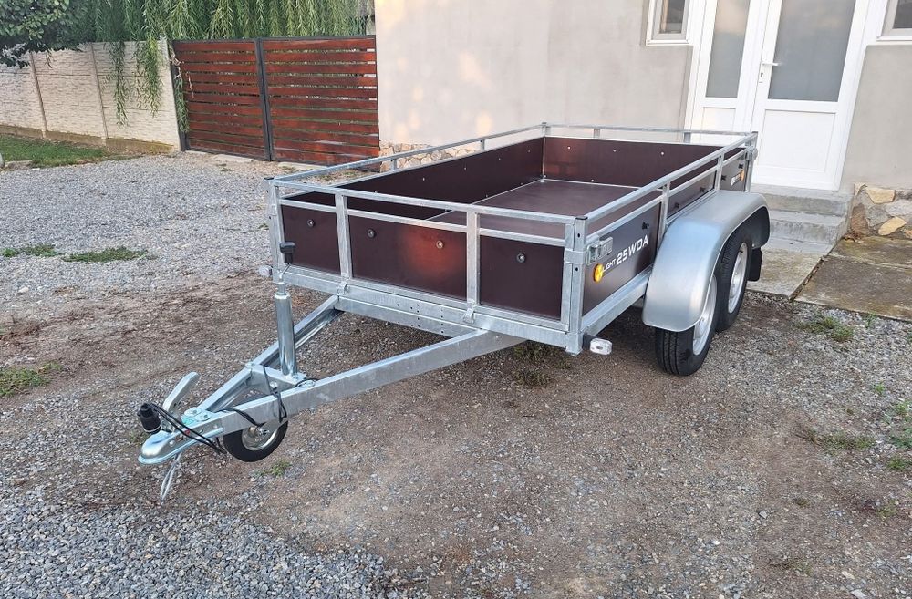 De Vânzare Remorcă Nou 2 AXE / Cat B / Carte RAR CIV / An 2025