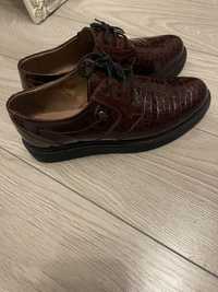 Pantofi oxford piele lacuita