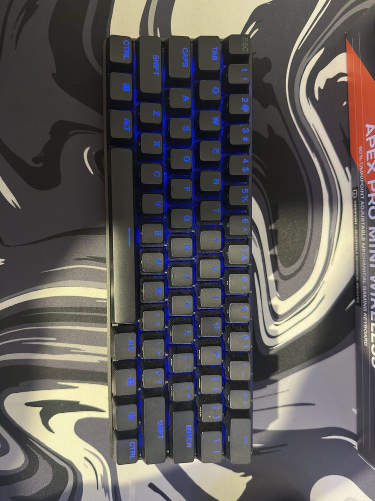 Геймърска клавиатура Steelseries apex pro mini wireless