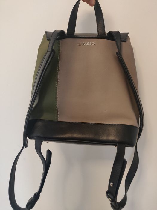 Rucsac Il Passo piele naturala