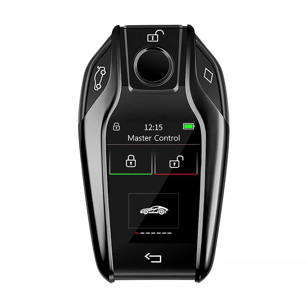 Cheie auto iSmartKey cu ecran LCD, Apple FindMy, Keyless Go, model BMW