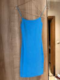 Синя рокля Zara