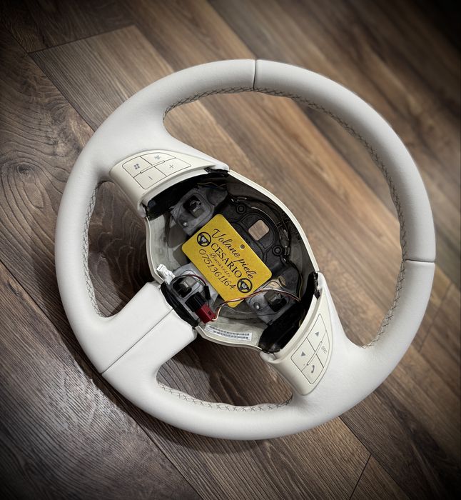 Volan piele nappa naturală Fiat 500