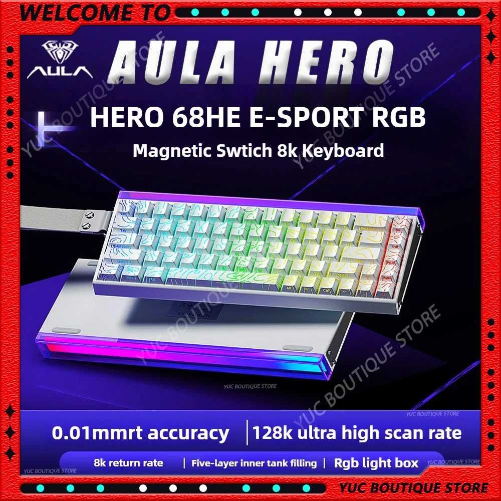 Aula hero 68 he магнитная клавиатура