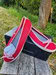 Tommy Hilfiger балеринки обувки 39 червен цвят