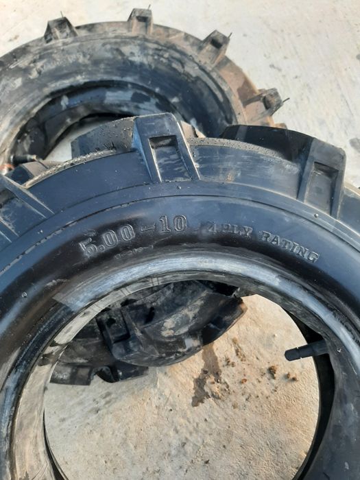 Cauciucuri tractorașe remorcute motocultoare