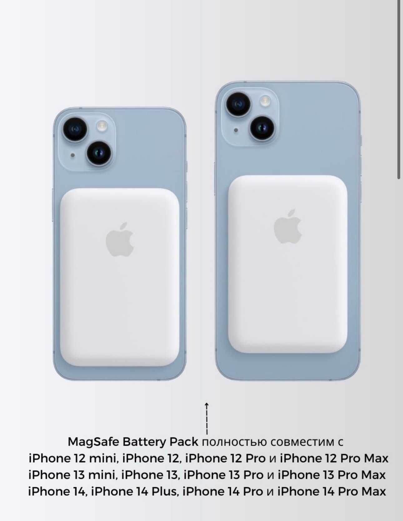 MagSafe Power Bank 10000 мА/ч, Battery Pack для iPhone