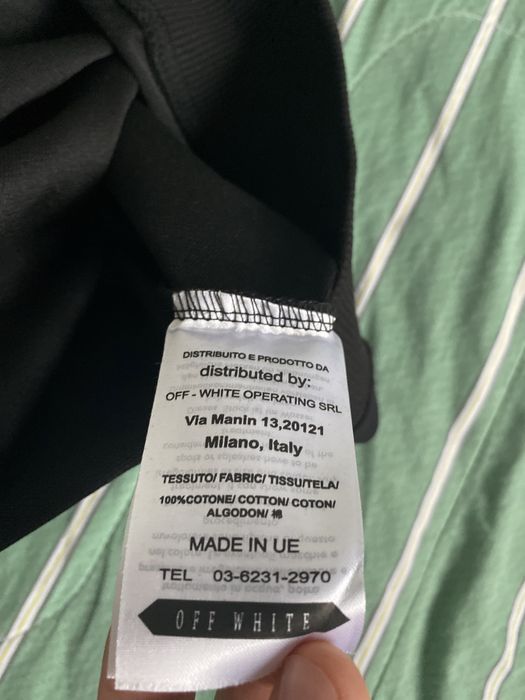 Bluza off-white neagra