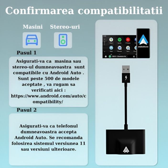 Android auto wireless adapter