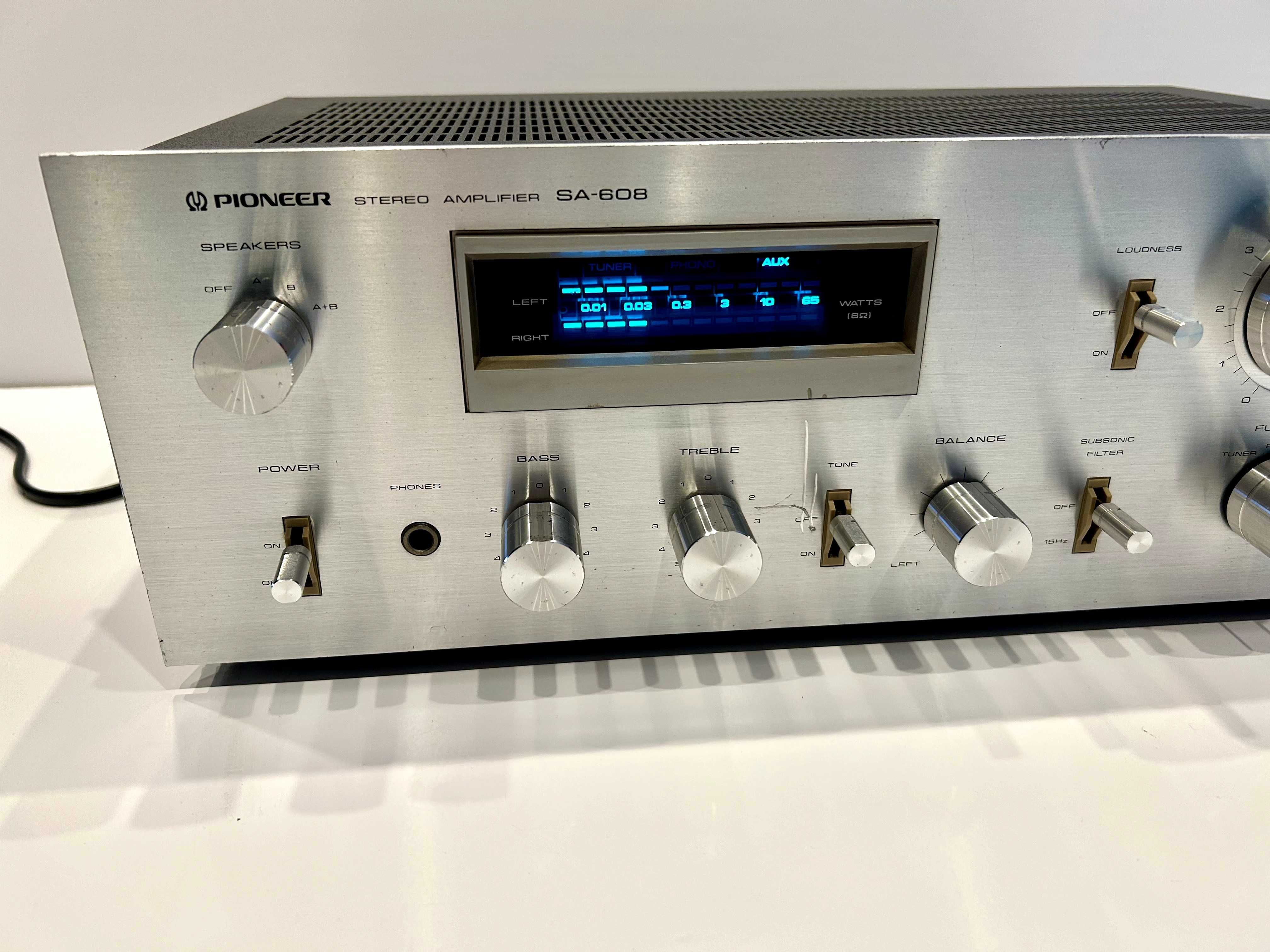 Amplificator Pioneer SA 608 Blue Line Vintage