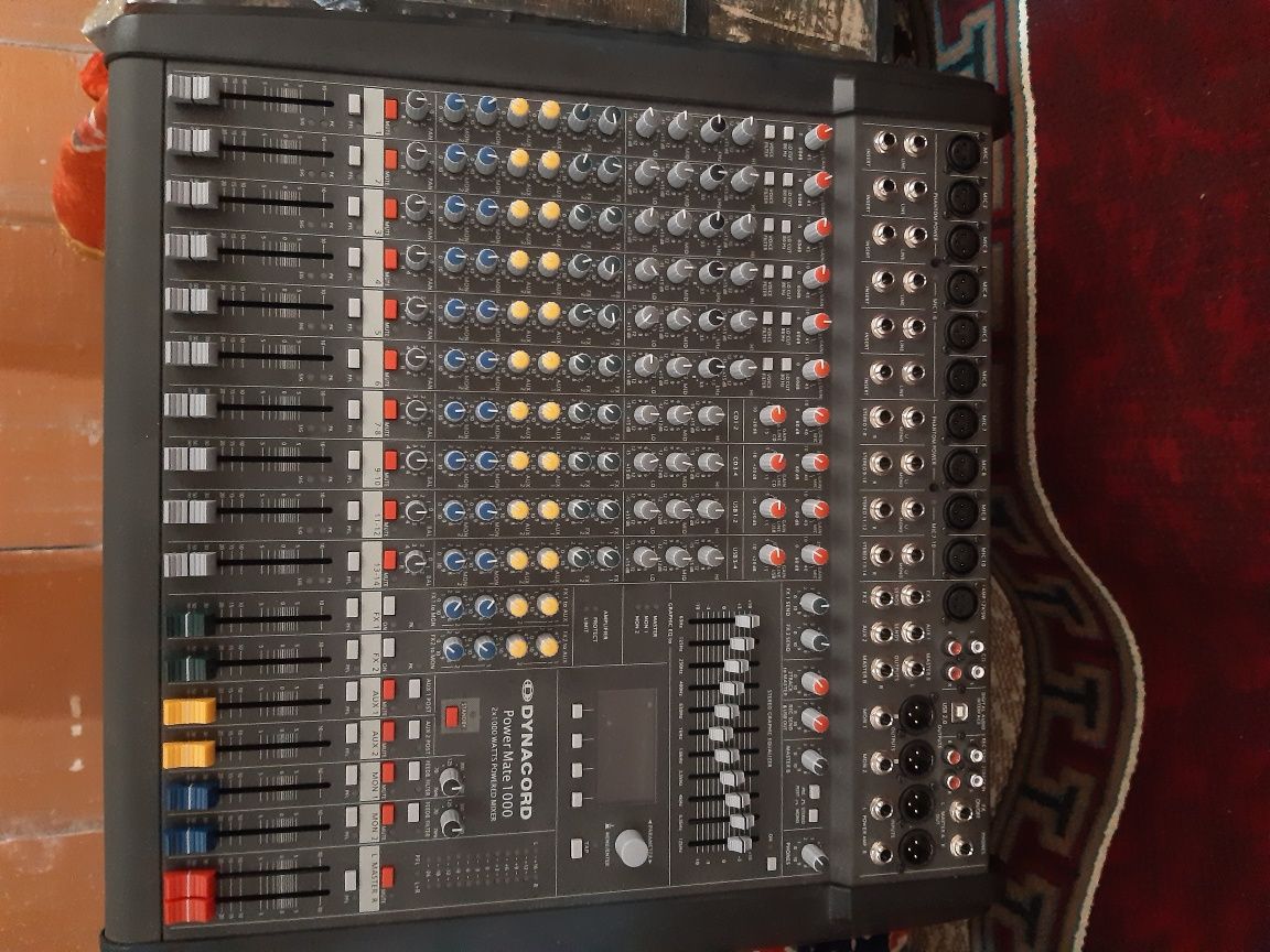 Tayyor apparat 2 ta niz 2 ta sredni 1 ta pult dynacord 1 yamaha kans