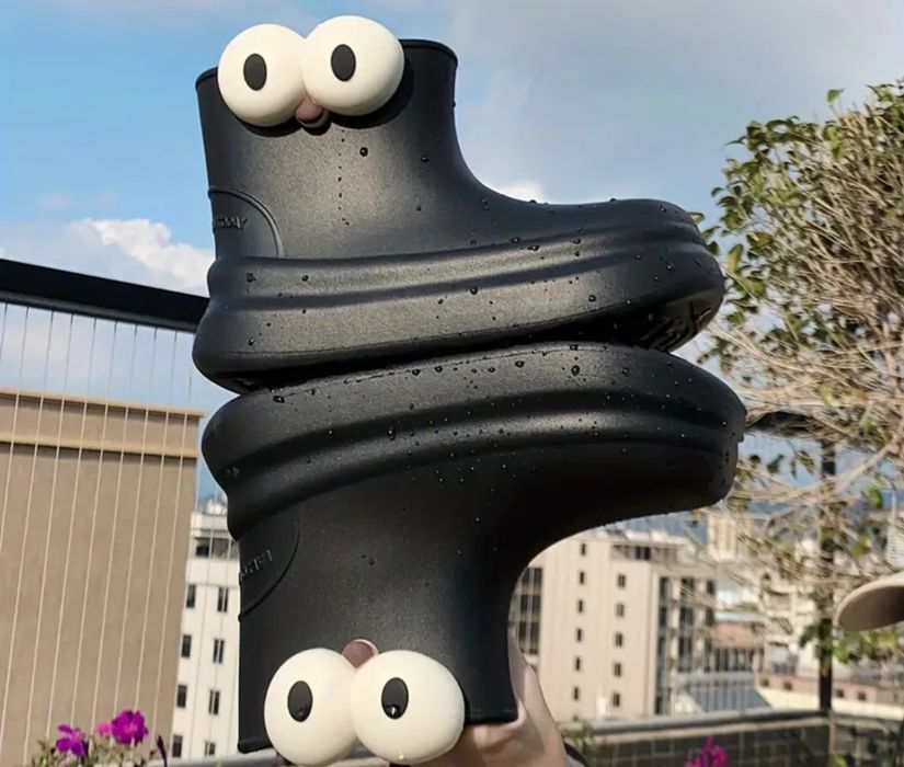 Гумени ботуши с очички.